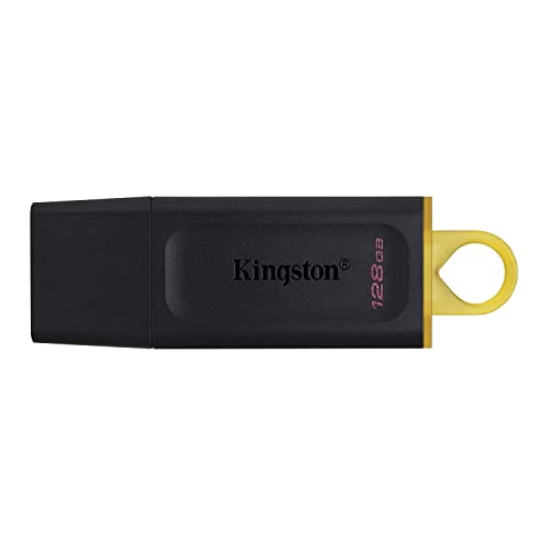 Vista frontal del Kingston DataTraveler Exodia DTX 128GB con su identificador de capacidad
