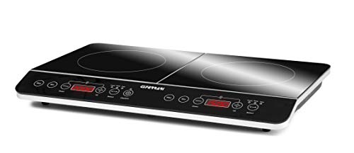 Cocina de inducción G3 Ferrari G1004700 con dos zonas de cocción y panel de control digital