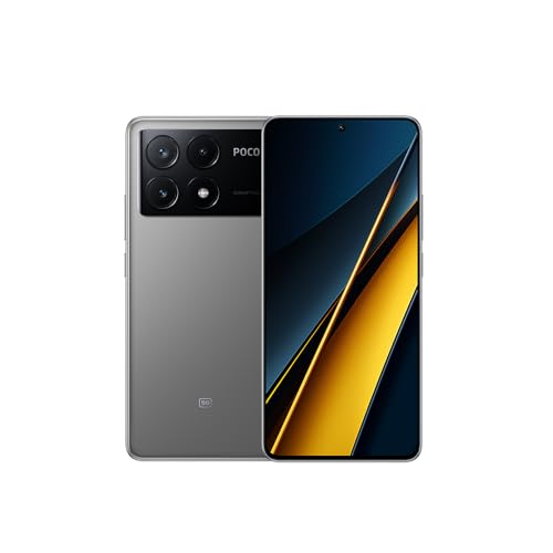 Xiaomi Poco X6 Pro 5G en vista frontal y trasera mostrando su diseño elegante y moderno