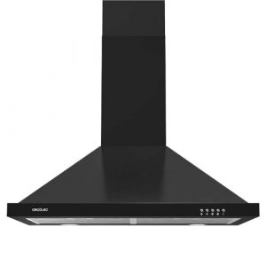Campana extractora Cecotec Bolero Flux PM 604300 vista superior en color negro
