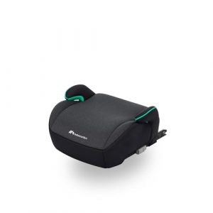 Silla elevadora Bebeconfort Manga i-Fix negra vista lateral, ideal para niños de 6 a 12 años