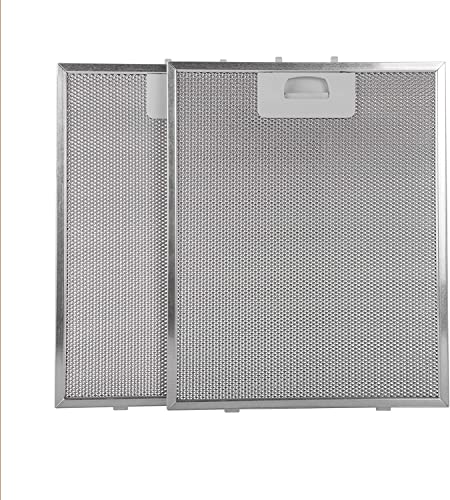 Conjunto de dos filtros para campana extractora fabricados en aluminio de alta calidad