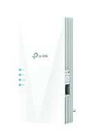 Repetidor TP-Link RE500X en color blanco mostrando los indicadores LED en su diseño moderno