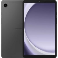 Samsung Galaxy Tab A9 vista trasera en color grafito