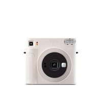 Cámara instantánea Fujifilm instax SQ1 en color blanco vista frontal