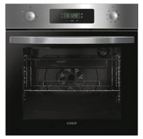 Horno Candy FIDCP X625 L con puerta abierta mostrando el interior y ventilador radial.