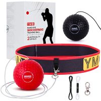 Kit de entrenamiento YMX BOXING que incluye pelotas de coordinación de dificultad avanzada y primaria, junto con banda ajustable.