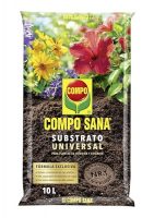 Bolsa de 10 litros del substrato universal COMPO SANA, ideal para plantas de interior y exterior